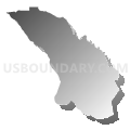 Congressional District 6, California (Gray Gradient Fill with Shadow)