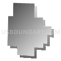 Van Buren township, Union County, Arkansas (Gray Gradient Fill with Shadow)