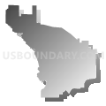 Pasadena CCD, Los Angeles County, California (Gray Gradient Fill with Shadow)