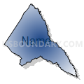 Bostwick CCD, Morgan County, Georgia (Radial Fill with Shadow)