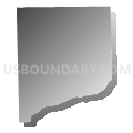 Northville township, LaSalle County, Illinois (Gray Gradient Fill with Shadow)