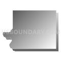 Washington township, Webster County, Iowa (Gray Gradient Fill with Shadow)