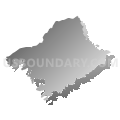 Morehead CCD, Rowan County, Kentucky (Gray Gradient Fill with Shadow)