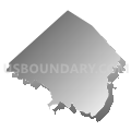 Eubank CCD, Pulaski County, Kentucky (Gray Gradient Fill with Shadow)