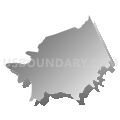 District 13, Mount Pleasant, Frederick County, Maryland (Gray Gradient Fill with Shadow)