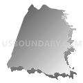 District 5, Freedom, Carroll County, Maryland (Gray Gradient Fill with Shadow)