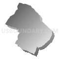 District 9, Montgomery County, Maryland (Gray Gradient Fill with Shadow)