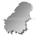 District 17, Salem, Dorchester County, Maryland (Gray Gradient Fill with Shadow)