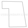 County subdivisions not defined, Huron County, Michigan (Light Gray Border)