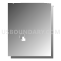 Augusta township, Lac qui Parle County, Minnesota (Gray Gradient Fill with Shadow)