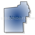 Hadley city, Murray County, Minnesota (Radial Fill with Shadow)