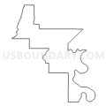District 1, Sharkey County, Mississippi (Light Gray Border)