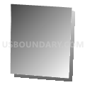 Mount Pleasant township, Cass County, Missouri (Gray Gradient Fill with Shadow)