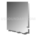 Union township, Dodge County, Nebraska (Gray Gradient Fill with Shadow)