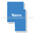 Precinct 09, Dawes County, Nebraska (Solid Fill with Shadow)