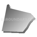 Pelham town, Hillsborough County, New Hampshire (Gray Gradient Fill with Shadow)
