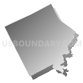 Concord city, Merrimack County, New Hampshire (Gray Gradient Fill with Shadow)