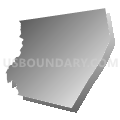 Windham town, Rockingham County, New Hampshire (Gray Gradient Fill with Shadow)