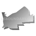 Netcong borough, Morris County, New Jersey (Gray Gradient Fill with Shadow)