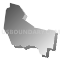 Norwood borough, Bergen County, New Jersey (Gray Gradient Fill with Shadow)