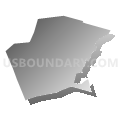 Montgomery township, Somerset County, New Jersey (Gray Gradient Fill with Shadow)
