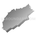 Middlesex borough, Middlesex County, New Jersey (Gray Gradient Fill with Shadow)