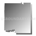 Cheektowaga town, Erie County, New York (Gray Gradient Fill with Shadow)