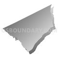 Taylors township, Wilson County, North Carolina (Gray Gradient Fill with Shadow)