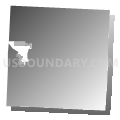 Osnaburg township, Stark County, Ohio (Gray Gradient Fill with Shadow)