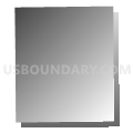 Duchouquet township, Auglaize County, Ohio (Gray Gradient Fill with Shadow)