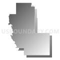 Altus CCD, Jackson County, Oklahoma (Gray Gradient Fill with Shadow)