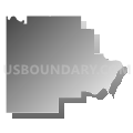 Miami CCD, Ottawa County, Oklahoma (Gray Gradient Fill with Shadow)