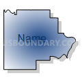 Miami CCD, Ottawa County, Oklahoma (Radial Fill with Shadow)