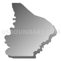 Mount Joy township, Adams County, Pennsylvania (Gray Gradient Fill with Shadow)