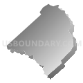 Marple township, Delaware County, Pennsylvania (Gray Gradient Fill with Shadow)