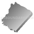 Chanceford township, York County, Pennsylvania (Gray Gradient Fill with Shadow)
