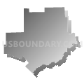 Morris township, Clearfield County, Pennsylvania (Gray Gradient Fill with Shadow)