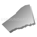 Juniata township, Perry County, Pennsylvania (Gray Gradient Fill with Shadow)