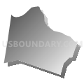 Windham township, Wyoming County, Pennsylvania (Gray Gradient Fill with Shadow)