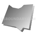 Birdsboro borough, Berks County, Pennsylvania (Gray Gradient Fill with Shadow)