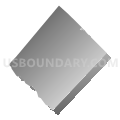 Upper Burrell township, Westmoreland County, Pennsylvania (Gray Gradient Fill with Shadow)