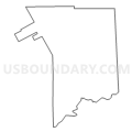 Economy borough, Beaver County, Pennsylvania (Light Gray Border)