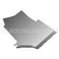 Lemoyne borough, Cumberland County, Pennsylvania (Gray Gradient Fill with Shadow)
