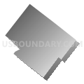 Montgomery township, Montgomery County, Pennsylvania (Gray Gradient Fill with Shadow)