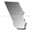 Macedonia CCD, Cherokee County, South Carolina (Gray Gradient Fill with Shadow)