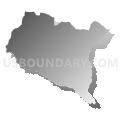 Norway CCD, Orangeburg County, South Carolina (Gray Gradient Fill with Shadow)
