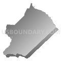 Trenton CCD, Edgefield County, South Carolina (Gray Gradient Fill with Shadow)