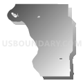West Walworth UT, Walworth County, South Dakota (Gray Gradient Fill with Shadow)