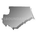 District 5, Campbell County, Tennessee (Gray Gradient Fill with Shadow)