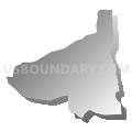 District 22, Davidson County, Tennessee (Gray Gradient Fill with Shadow)